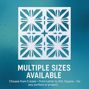 a picture of multiple sizes available for a project