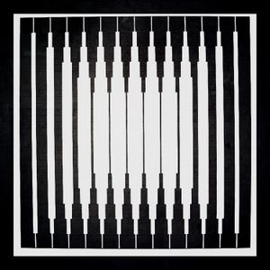 Geometric Pattern Stencil for DIY Home Décor Art Projects - Modern Designs for Creative Walls