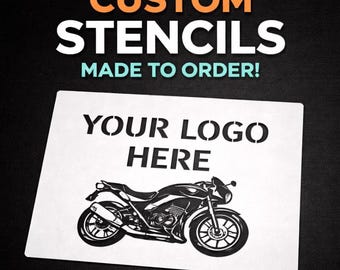Custom Stencil with Your Design – Reusable Mylar Painting Template for Walls, Crafts & DIY Projects