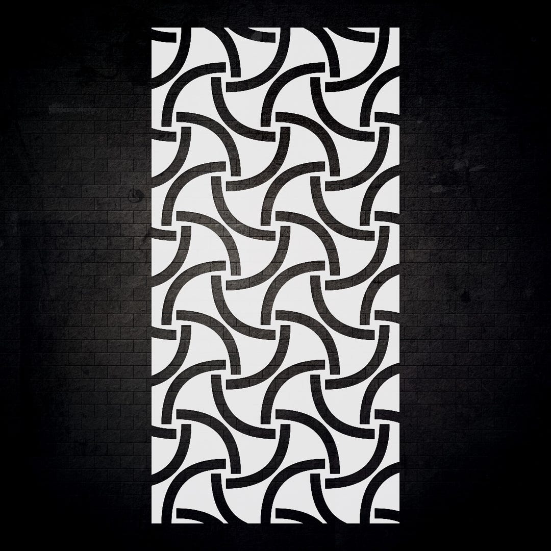 Geometric Pattern Stencil for Creative DIY Projects Versatile Crafting ...