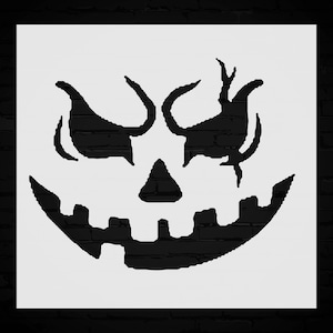 Pumpkin Carving Stencil - Reusable Fall Craft Template