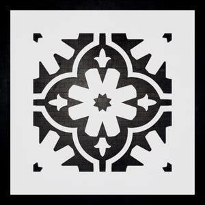 Geometric Pattern Stencil for Home Decor DIY Projects - Versatile Art Tool for Creative Designs