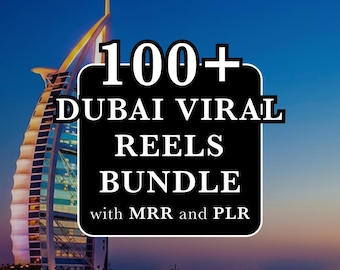 Dubai Luxury Reels Bundle, Viral City Videos (Digital Download)