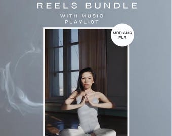 150+ Meditationsrollen Bundle, Entspannungsmusik Playlist (Digitaler Download)