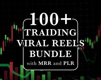 100+ Finance Trading Reels Bundle, MRR PLR (Digital Download)