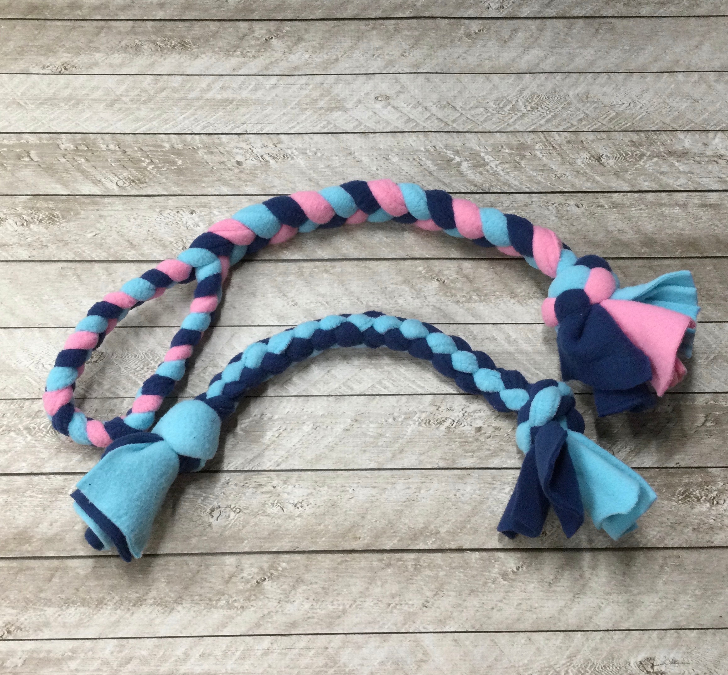 Braided dog toys top
