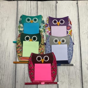 Notepad with magnet/Owl