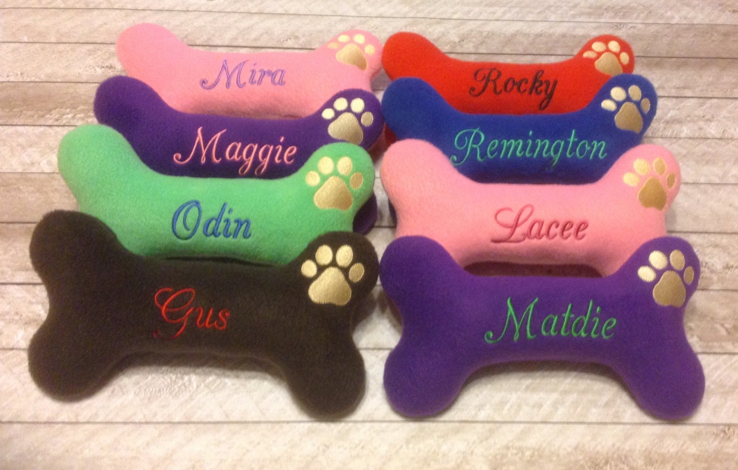 Personalized Dog Toy-Large with Squeaker