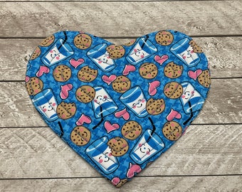 Heart Shaped Mug Rug