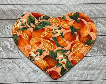 Heart Shaped Mug Rug