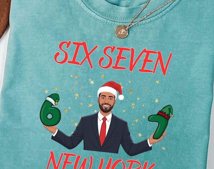Six Seven Zohran Mamdani Christmas Shirt: 67 New York Holiday Sweatshirt