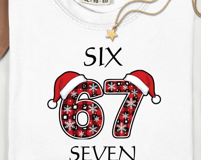 Six Seven Meme Christmas Shirt: Funny Mean Guy Holiday Sweatshirt