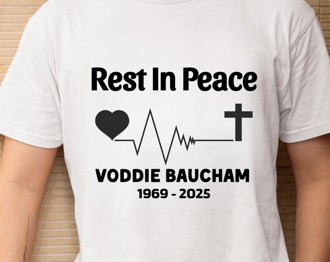 Comfort Colors RIP Voddie Baucham Shirt: Rest In Peace Memorial Cotton Crewneck