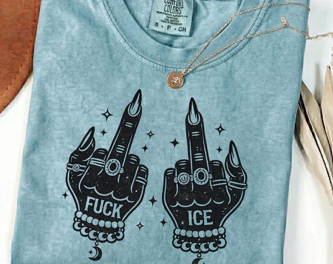 Fuck ICE Protest Shirt: Anti-Trump Activist Sweatshirt, Social Justice Abolish ICE Tee