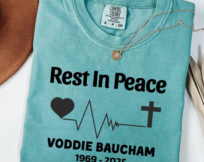 Comfort Colors® RIP Voddie Baucham Shirt: Rest In Peace Voddie Baucham Tee