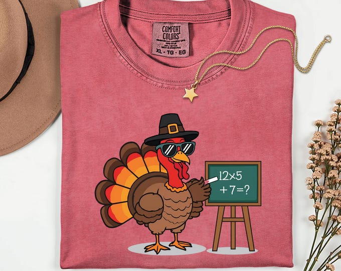 Funny Math Teacher Thanksgiving Shirt: Thanksgiving Classroom Sweatshirt