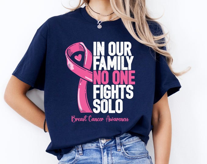 Breast Cancer Awareness Shirt: In Our Family Support Team Tee