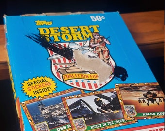 trading cards, desert storm cards, tops trading cards, war trading cards, war cards, soldiers cards, desert storm, military cards