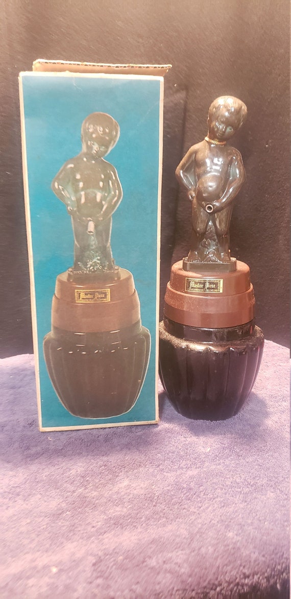 Decanter Funny Decanter Boy Statue Statue Decanter Mancave Etsy