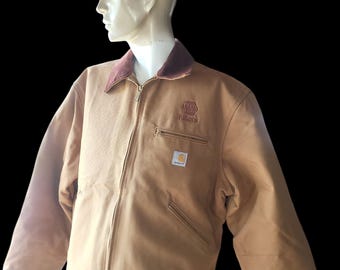 Vintage 1990s Deadstock Carhartt Blanket Lined Duck Chore Coat