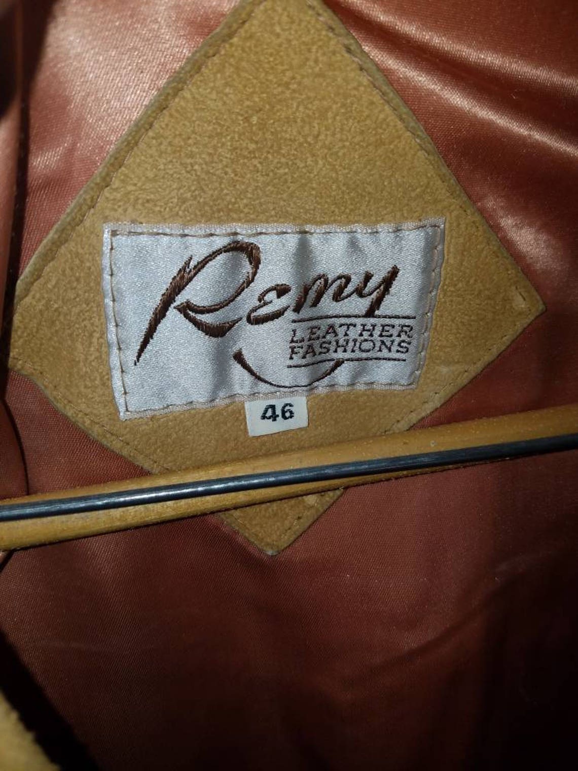 Vintage Remy Suede Leather Jacket 50