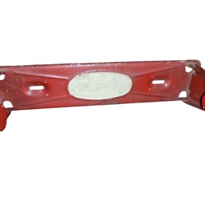 Vintage Red ScotTowel Paper Towel Holder | Retro Kitchen Dispenser | 1950s Wall Mount Metal Holder | Mid-Century Kitchen Decor