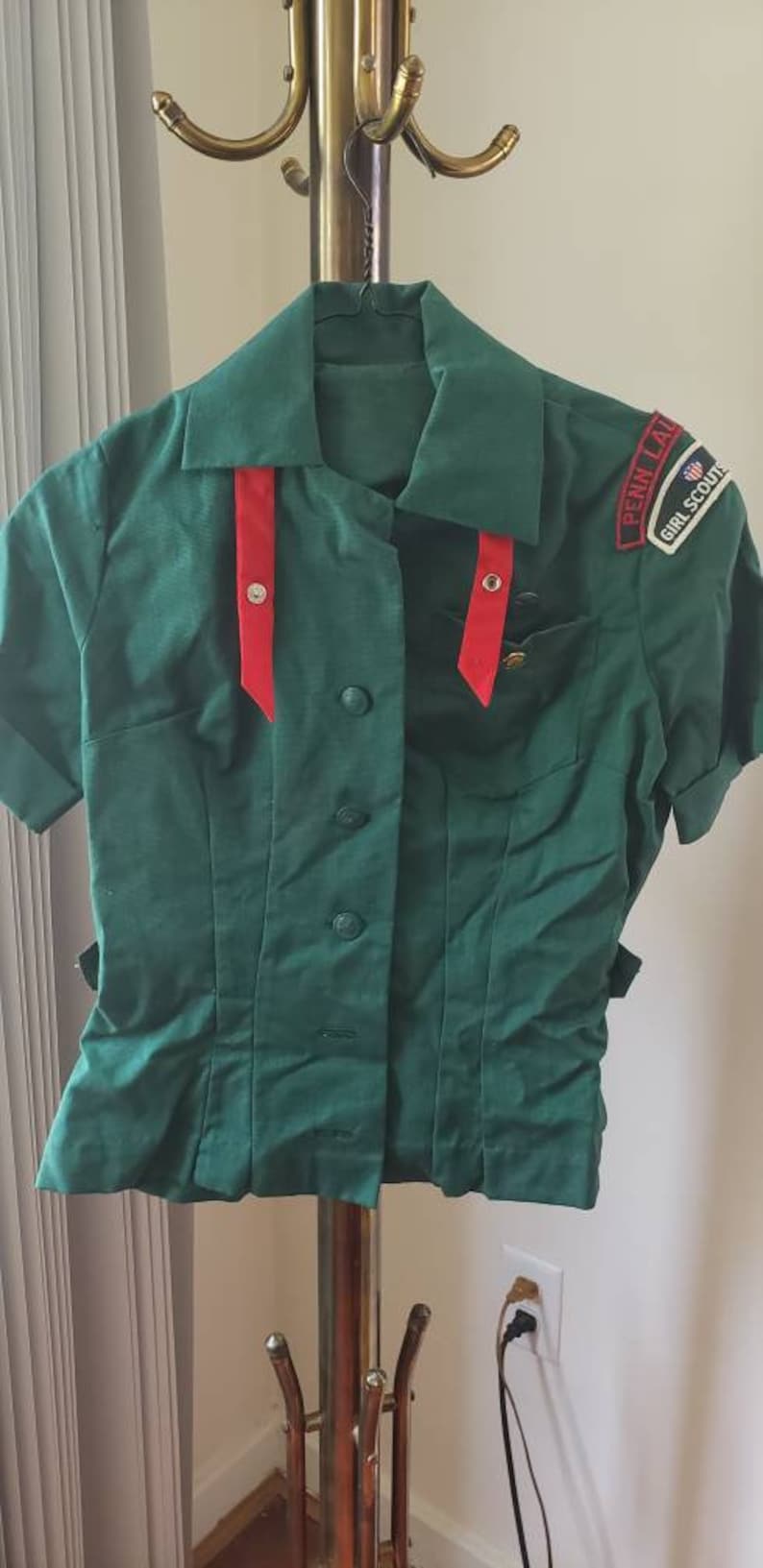 Girl Scouts Blouse Official Scout Uniform