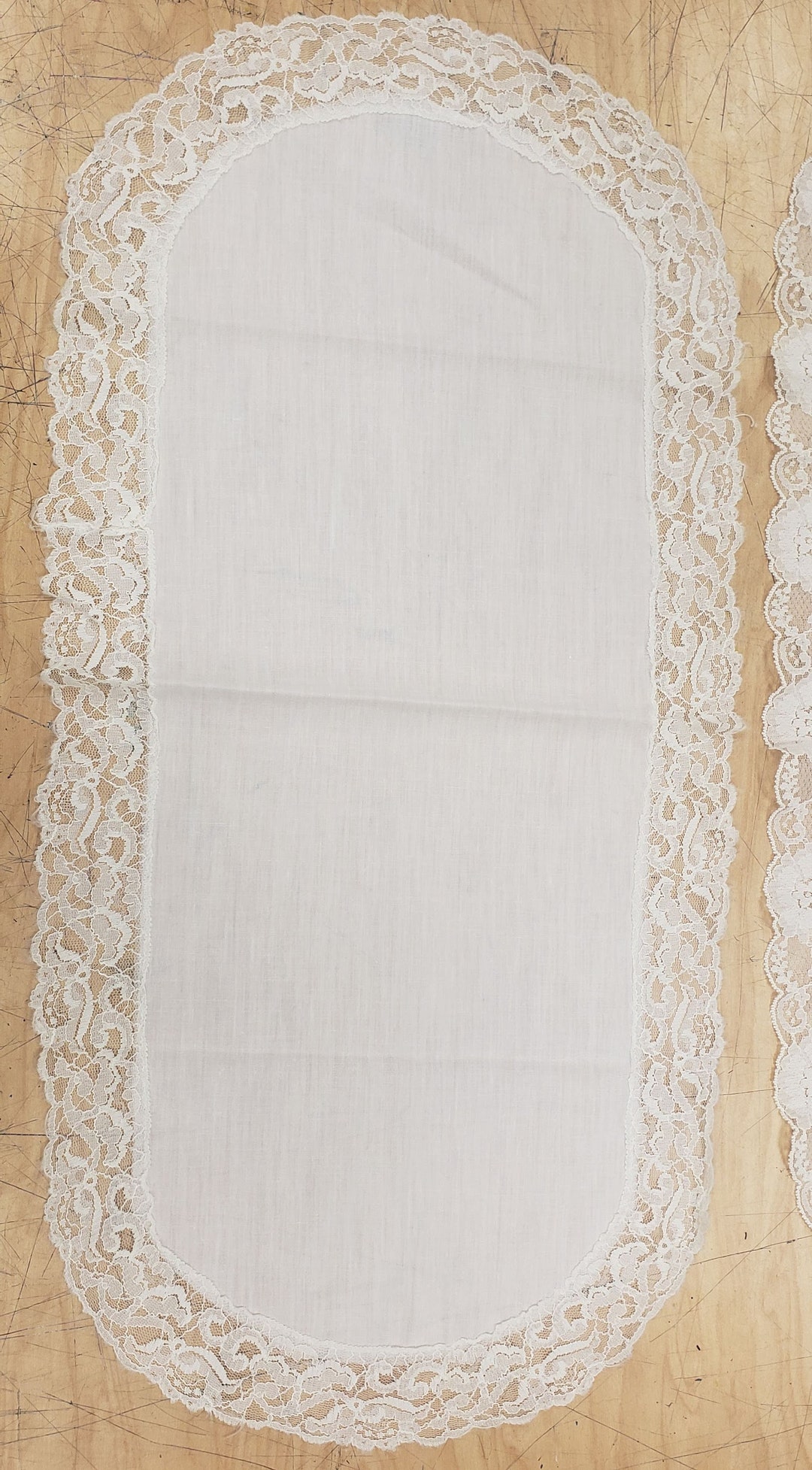 Place Mat Vinyl Place Mat Doily Place Setting Vinyl Mat Etsy