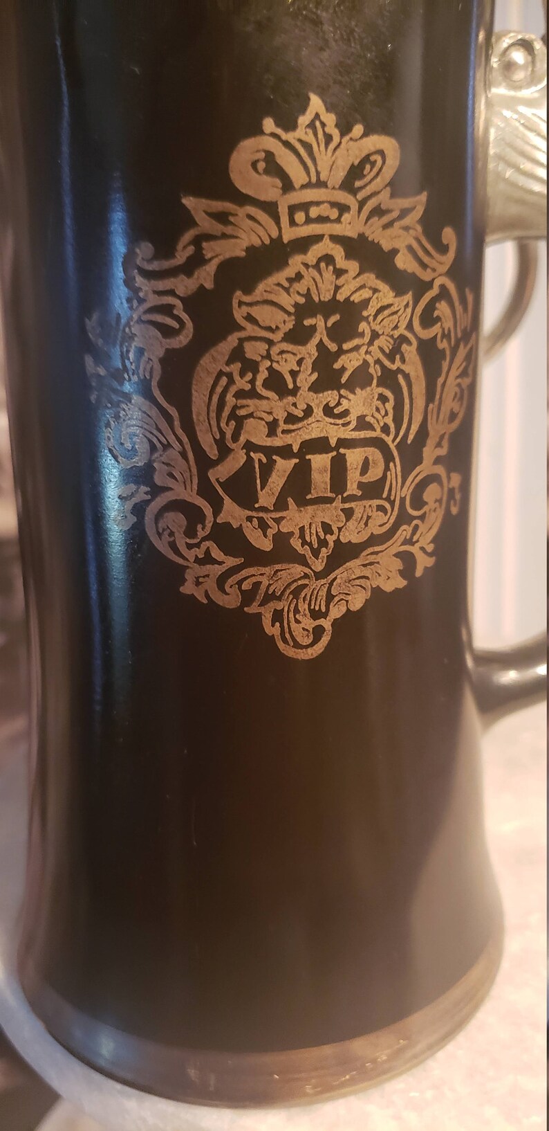 Glass Stein Black Stein Vip Stein Stein Beer Stein Viking Etsy