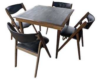 Rare Mid-Century Coronet "Wonderfold" Dining Set (5-Pc)