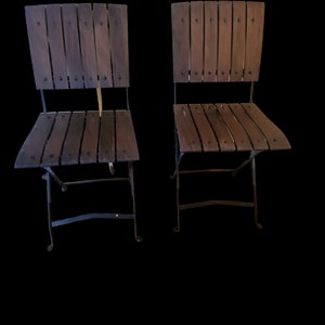 bistro chairs, wood slat bistro chairs