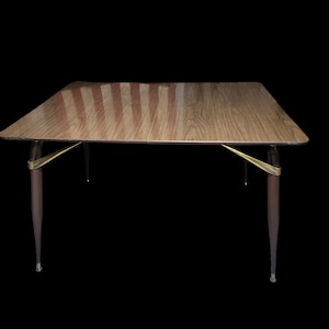 Retro table, walnut table,  vintage table,  rectangle table