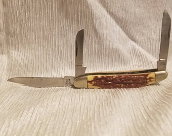 Vintage Pocket Knife: Custom Craft Fishing Knife
