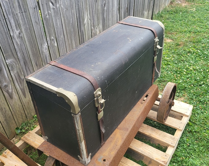 Antique Trunk, Trunk, Classic Car Trunk, Car Truck, Vehicle Trunk, Old