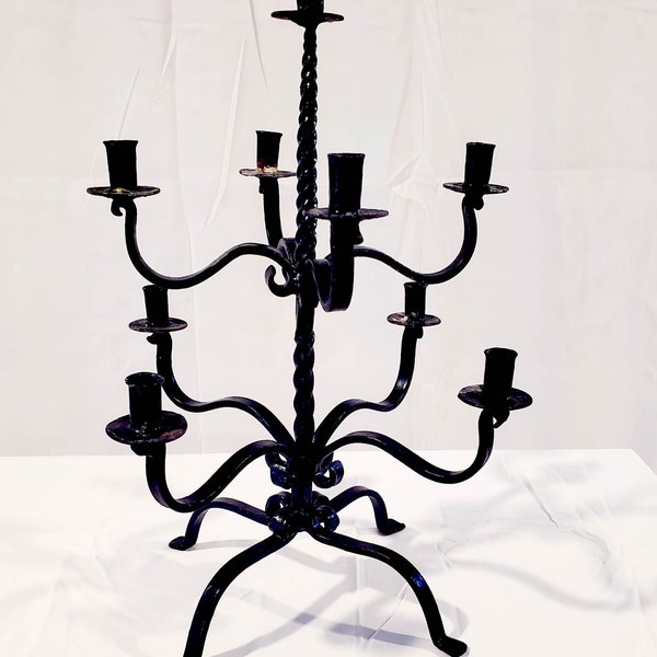Iron Candelabra Etsy