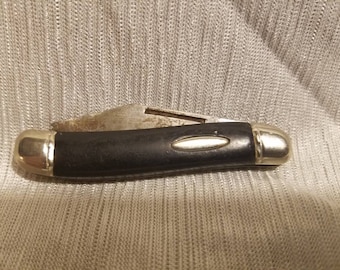 Vintage Imperial Ireland Pocket Knife - Black Small Knife
