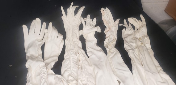 dress gloves, fancy gloves, retro gloves, long glo