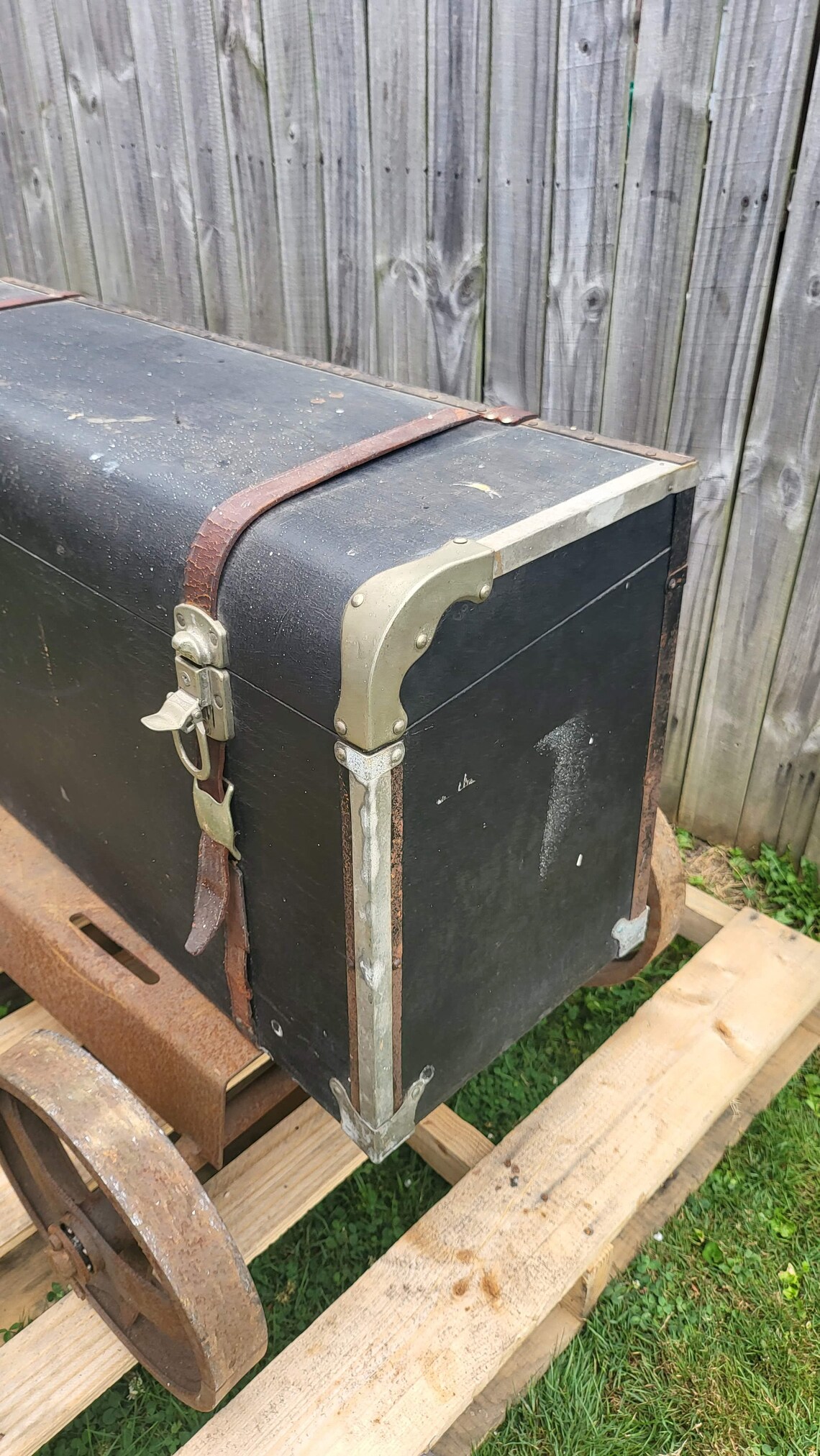 Antique Trunk Trunk Classic Car Trunk Car Truck Vehicle - Etsy
