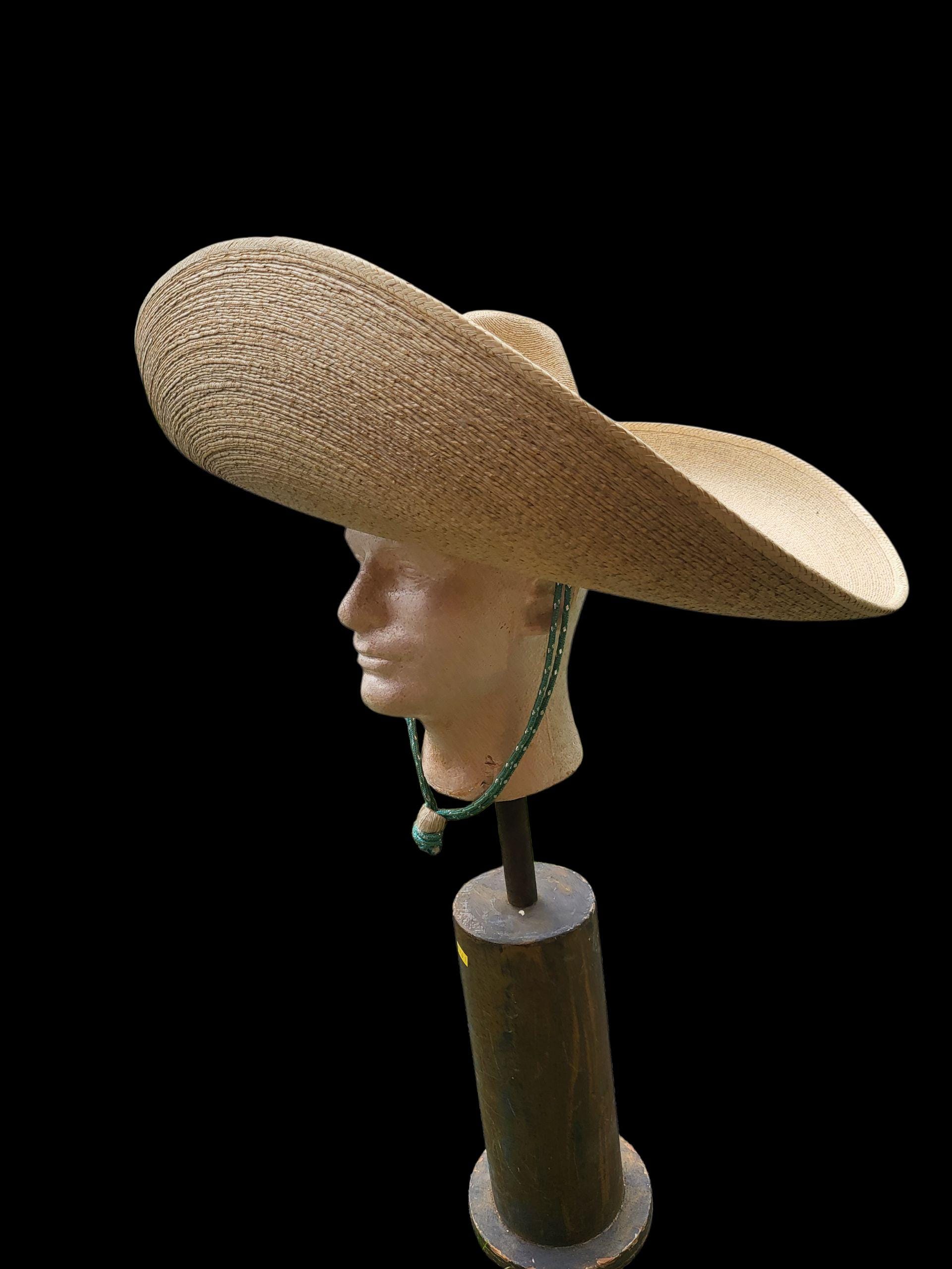 Vintage Calidad Straw Sombrero: Mexican Charro Hat, Fiesta  display picture 2