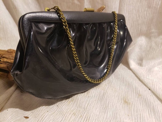 black clutch, gold clutch, vintage clutch, formal
