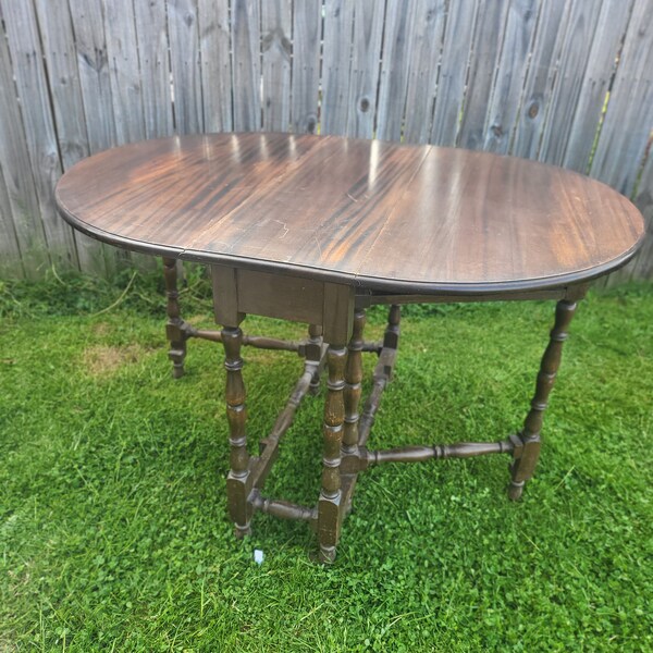Drop Leaf Table Etsy
