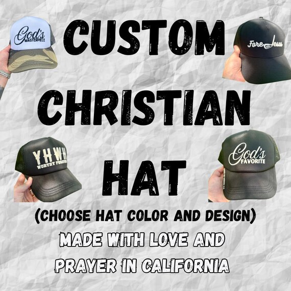 Custom Faith Trucker Hat Christian Trucker Hat Custom Faith Based Snapback for Moms  main image 3