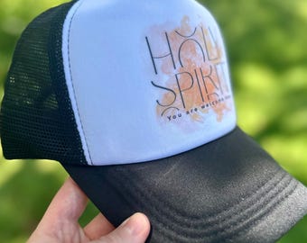 Holy Spirit Trucker Hat – Christian Faith Mesh Cap