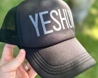 Gorra de camionero Yeshua: gorra con motivos cristianos y bíblicos.