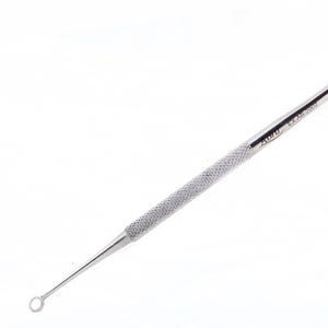 May include: A silver metal tool with a loop at one end and a textured handle. The tool is labeled "AUTO EXCAVATOR".