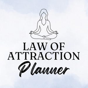 Manifestatieplanner Law of Assumption - digitale download - Gratis set manifestatiekaarten beschikbaar bij aankoop!