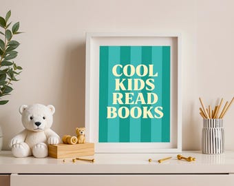 Bookish Poster, Literary Wall Art, Reading Nook Art, Bookworm Prints, Bookshelf Decor, Wall Decor, Booktok