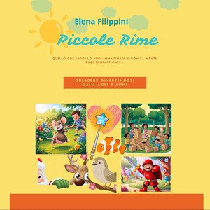 Piccole Rime 26 Filastrocche PDF eBook stampabile per bambini 3-8 anni