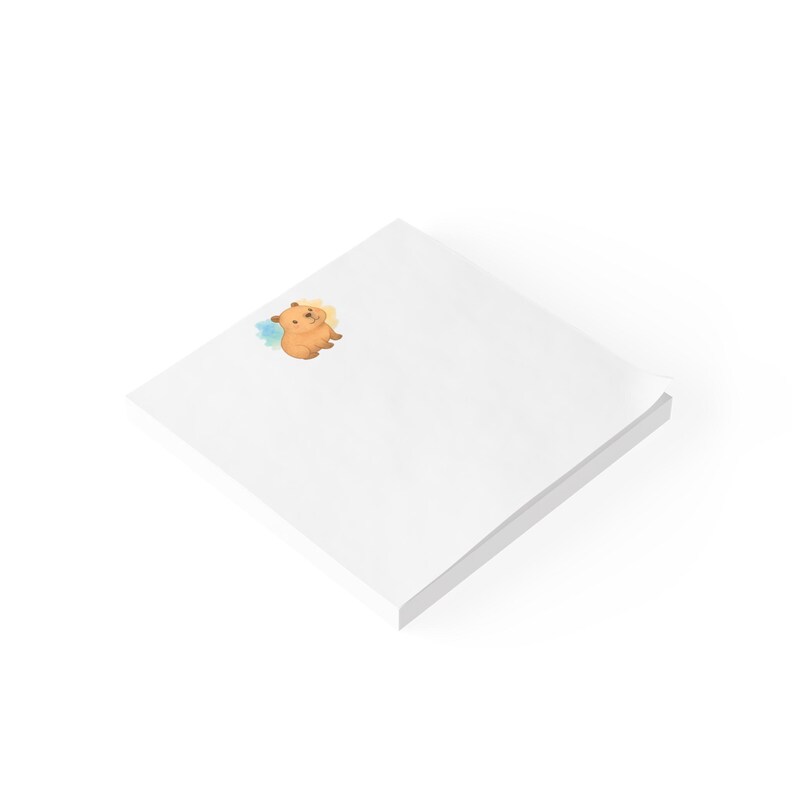 Cute Capybara Post-it® Notes | Adorable Stationery for Kids - Etsy