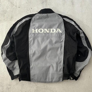 Honda Racing Lightweight Corduroy Fabric Biker Jacket Premium Quality Mesh Fabric All Seasons Honda Motorbike Riding Jacket Gift for him